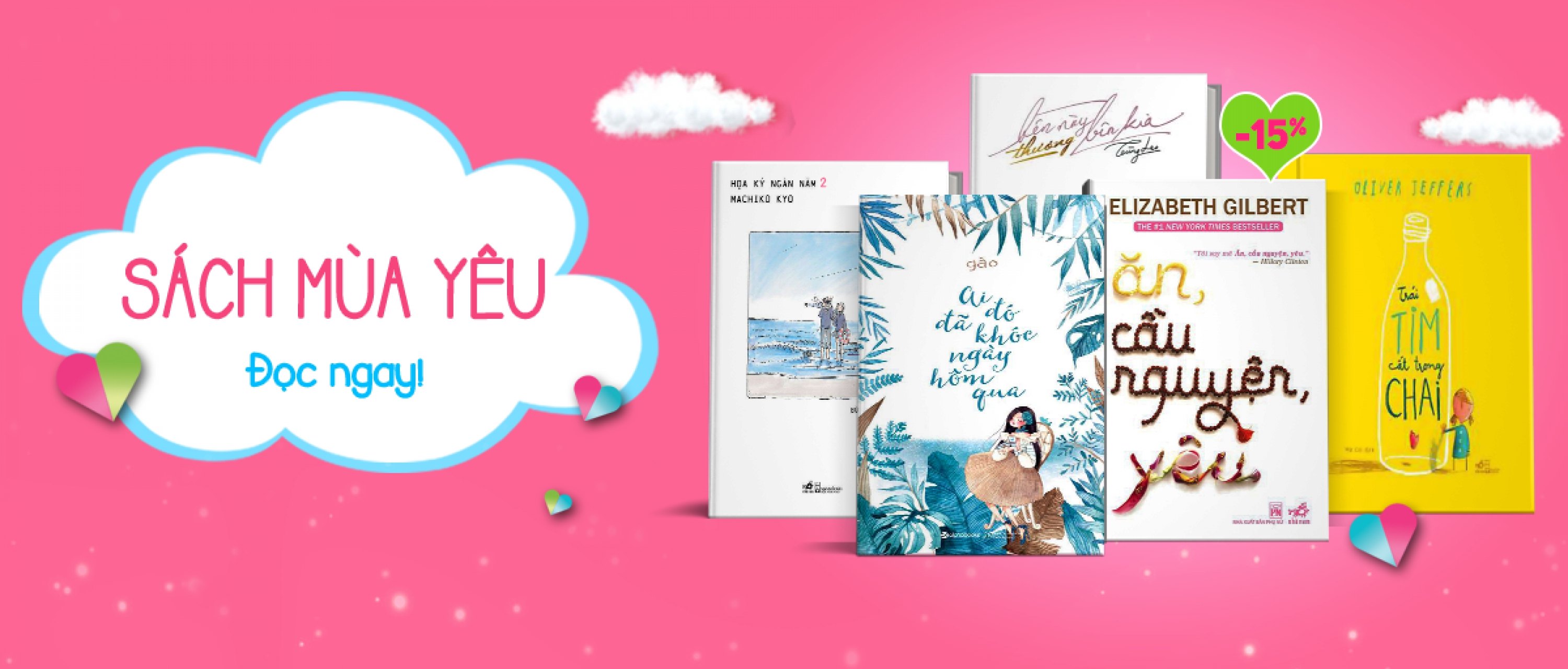 Sách Mùa Yêu – Giảm 15% Cho Những Tâm Hồn Lãng Mạn